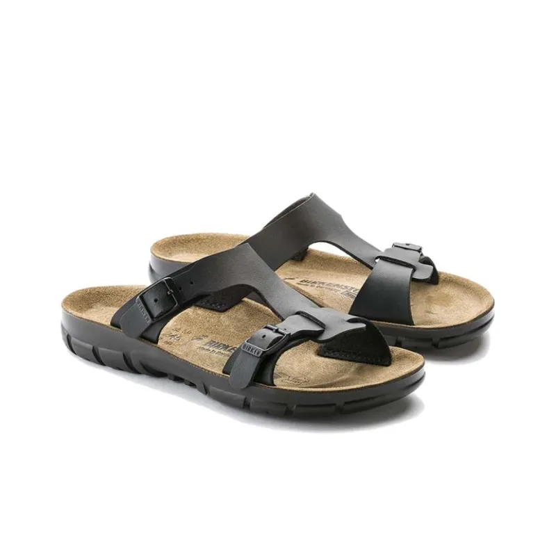 Birkenstock Sofia Birko Flor 'Black' Women's-3