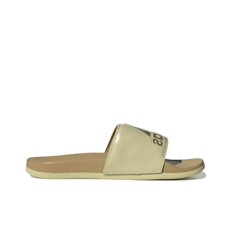 Adilette Women's Adidas Comfort Slide 'Sandy Beige' Women's-1