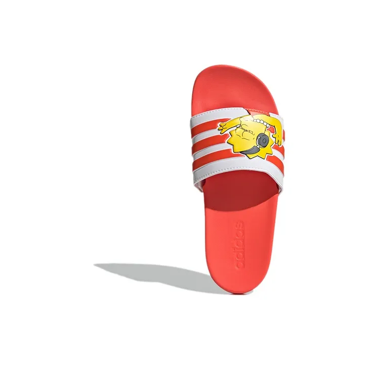 Adidas Adilette Comfort Slide The Simpsons Lisa Women's-4