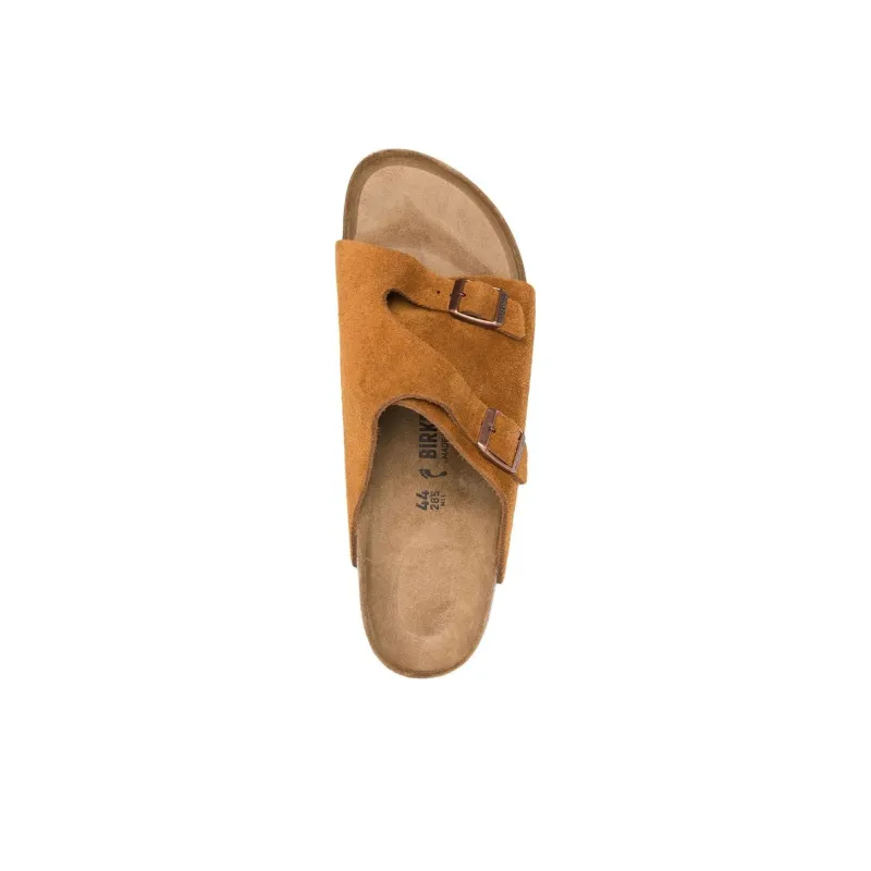 Birkenstock Zrich Suede Leather Narrow Fit 'Mink' Women's-3