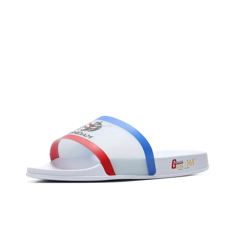 361° Slide Slippers Men White Blue Red-1