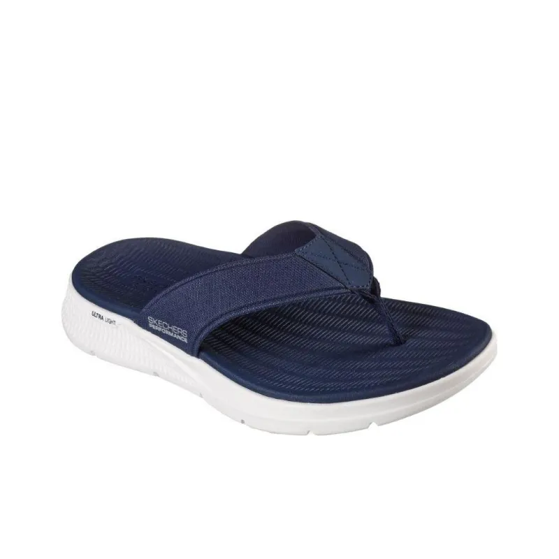 Skechers Go Consistent Sandal Slide Slippers Men's Blue White-2