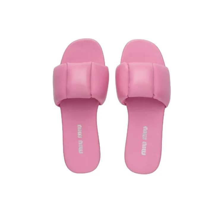 MIU MIU Mordore Stylish Sandals Women's Fuchsia-4