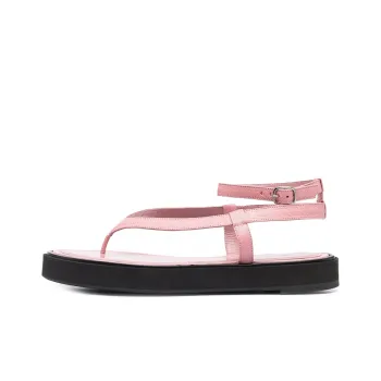 By Far Cece Grained leather Sandals Women's