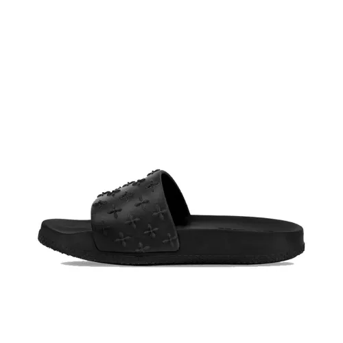 SMFK Slide Slippers Women's Midnight Black