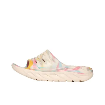 HOKA ONE ONE Ora Recovery Slide Free People Movement Luna Marbled