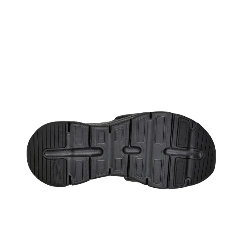 Skechers Arch Fit Series Slide Slippers Men Black/White-4