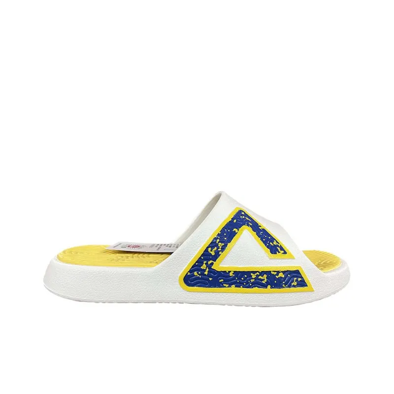 PEAK Guochuang Series Slide Slippers Men White Blue-1