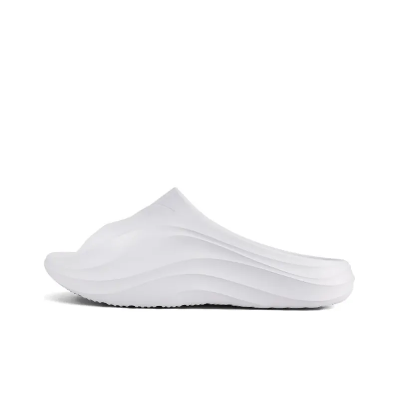 LiNing EVA Quiet Slide Slippers Unisex White-0