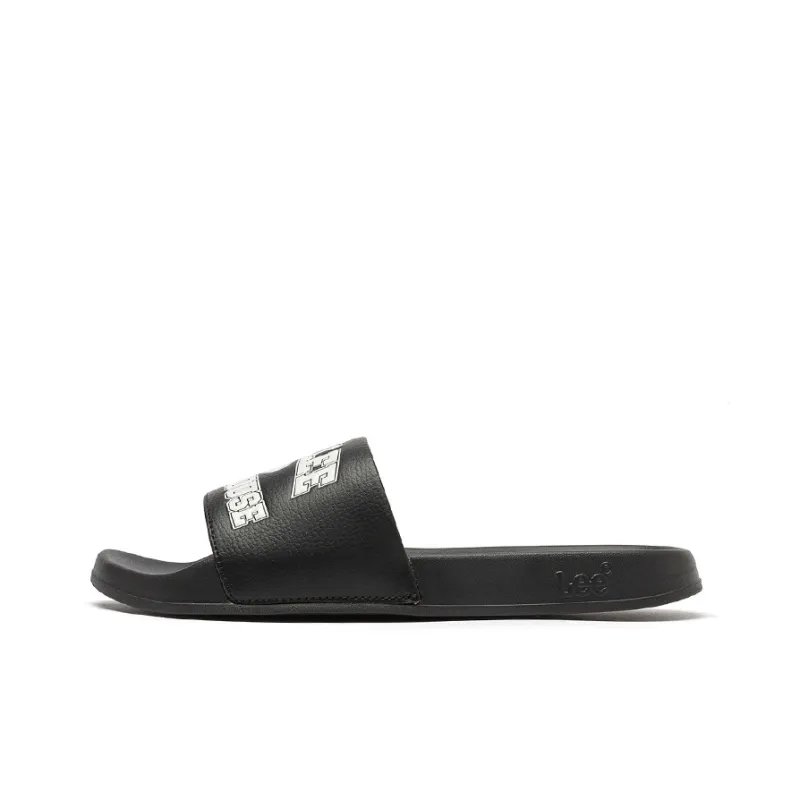 Lee EVA Slip Resistant Slide Slippers Men's Black-0