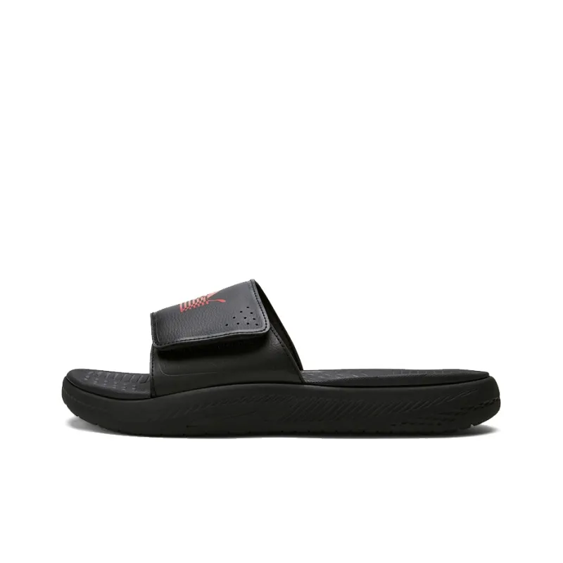 PUMA Softride Slide Nipsey Hussle Tmc Black High Risk Red-0