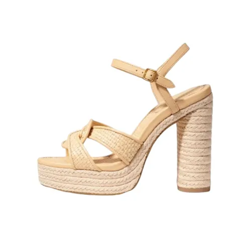COACH Strap Sandals Women's Yellow
