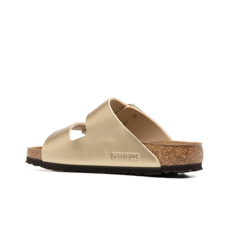 Birkenstock Arizona Birko-Flor Gold Women's-3