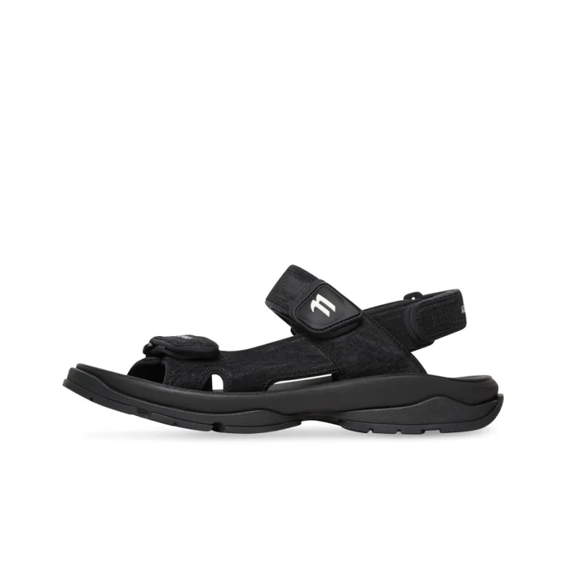 Balenciaga Tourist Sandal 'Black' Women's-0