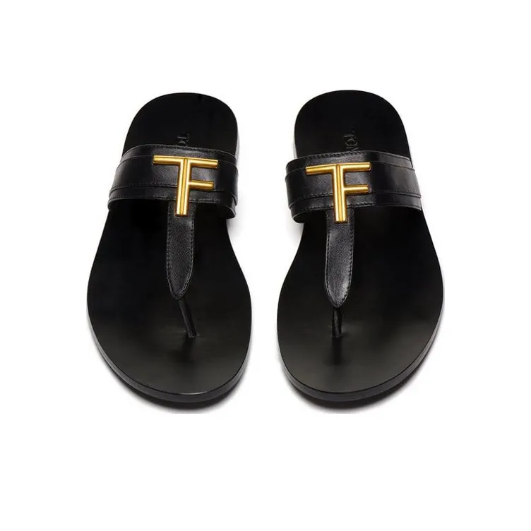 TOM FORD Flip Flops Men's Black-2