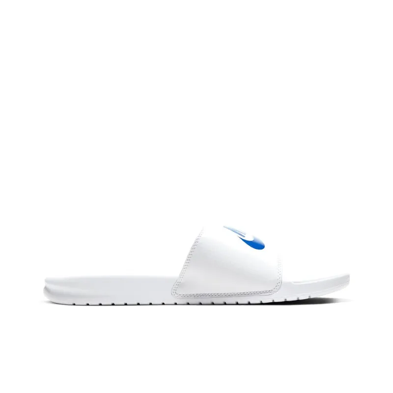 Nike Benassi Jdi White Varcity Royal White-1
