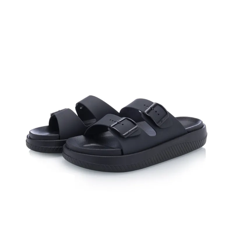 LiNing Clap EVA Slip Resistant Slide Slippers Men's Black-2