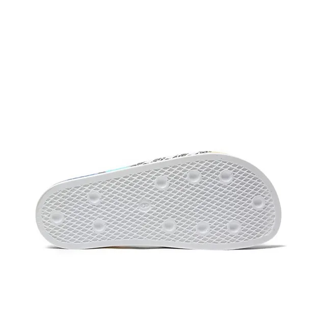 Adidas Adilette Slides The Farm Tropical Leaf Print Women's-5
