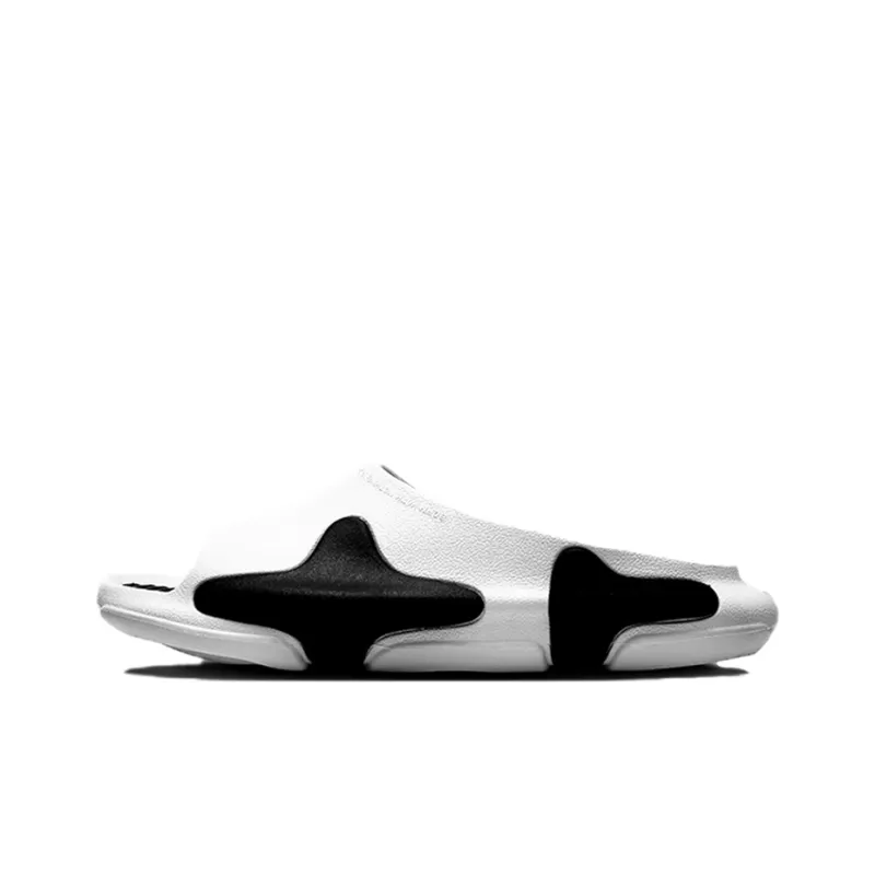 EQLZ EQUALIZER Oasis EVA Totem Slide Slippers Unisex White Black-0