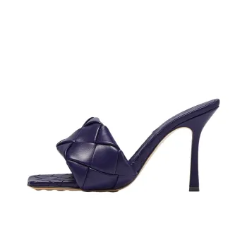Bottega Veneta Stylish Sandals Women's Purple Gray