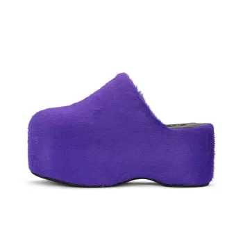 SIMON MILLER Wrap toe Slippers Women's Grape Purple