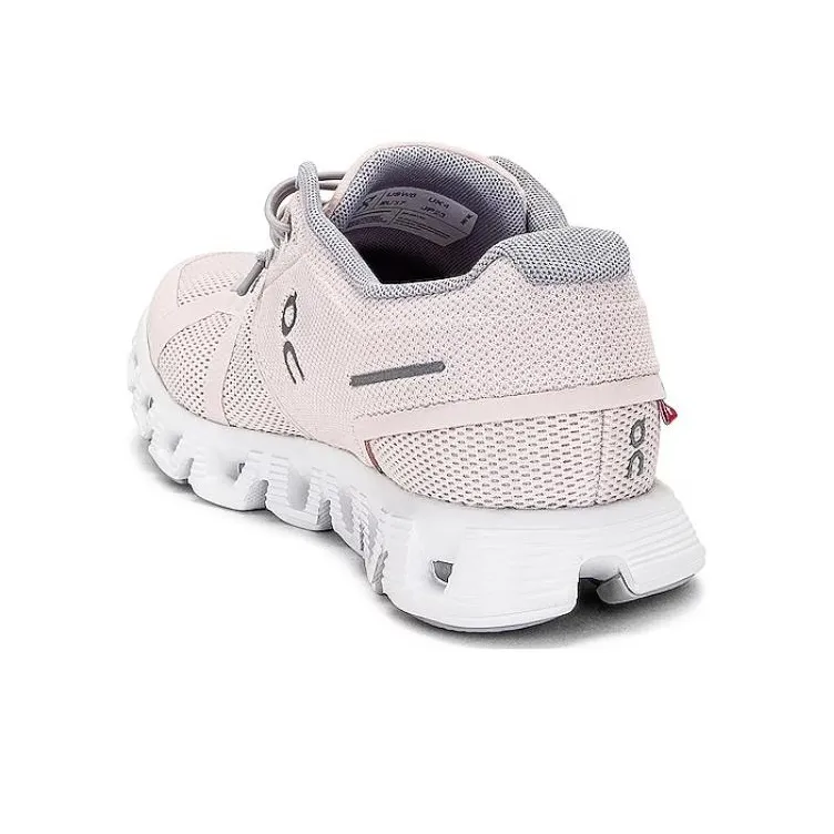 On Running Cloud 5 Shell White Women's-3