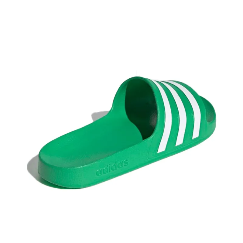 Adilette Adidas Aqua Slides 'Vivid Green'-3
