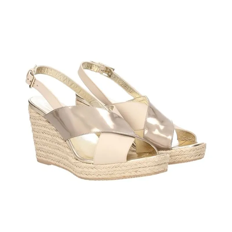HOGAN H266 Strap Sandals Women's Beige-2