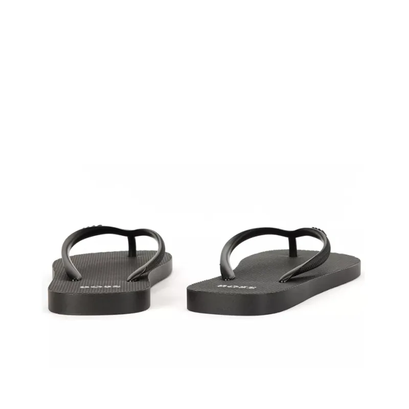 HUGO BOSS Rubber Sole Slip-Resistant Flip Flops Men's Black-3