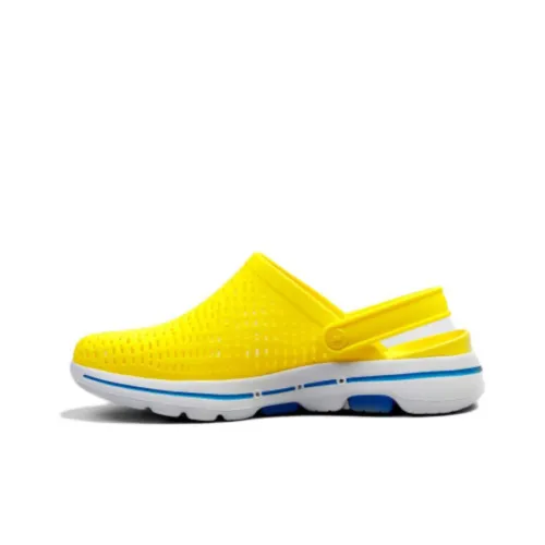 Skechers Go Walk 5 Slide Slippers Women's Yellow