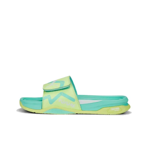 Puma Dream Nitro Future Slide 'Yellow Electric Peppermint'