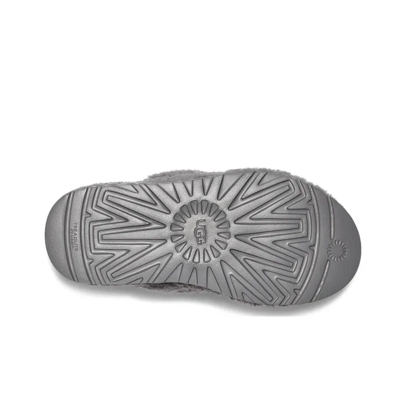 UGG Fluff Fuzzy Slippers Women's Lighthouse Gray-4