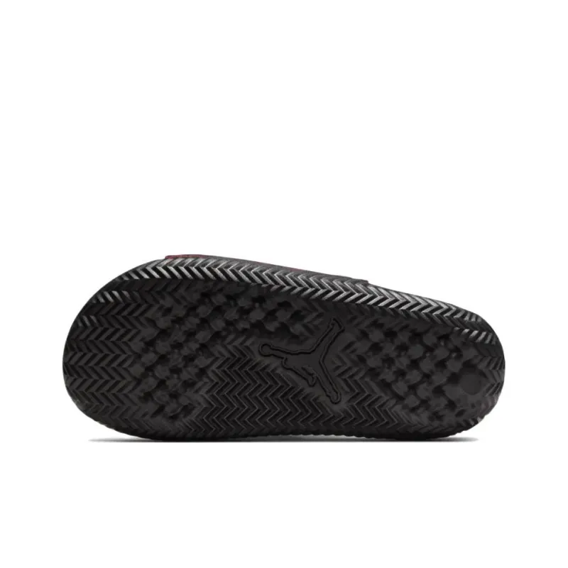 JORDAN Play Slide Black University Red-4
