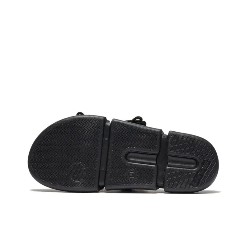 LiNing Slide Slippers Men's Black-4