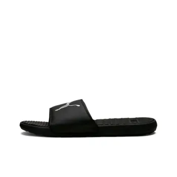 PUMA Cool Cat Sport Slippers Black/Silver