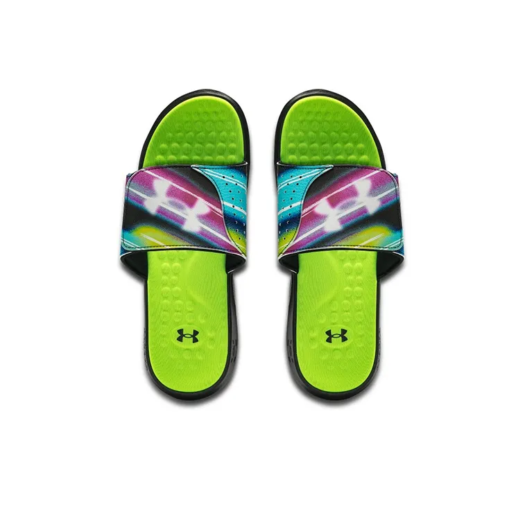 Under Armour Ignite Pro Graphic Strap Slide 'Holographic'-3