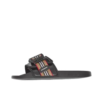 Burberry Fastener Slides Icon Stripe Men's