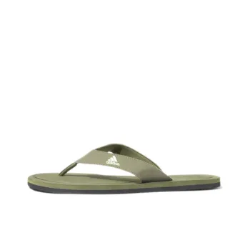 Adidas Stabile Rubber Sole Slip-Resistant Abrasion-Resistant Slide Slippers Men's Green