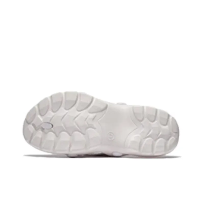 LiNing EVA Slide Slippers Men's White Sand Gray-3