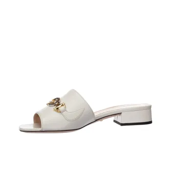 GUCCI Zumi Stylish Sandals Women's White