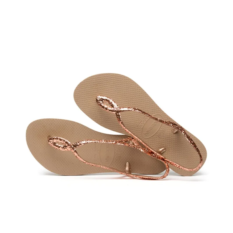 Havaianas Beach Sandals Women's Rose Gold-1