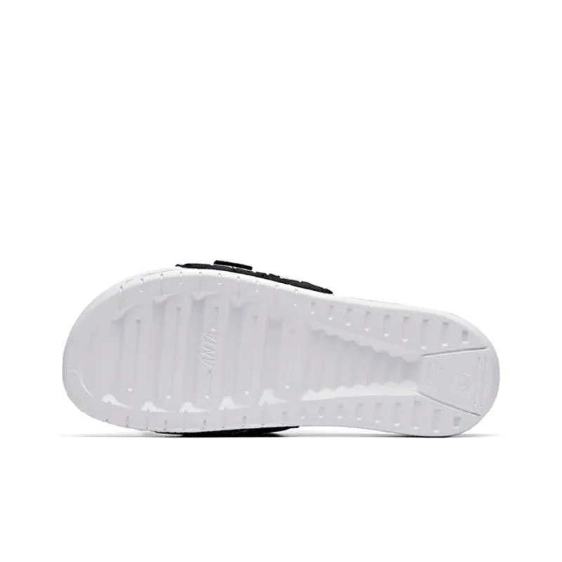 ANTA Slide Slippers Men Black White-5