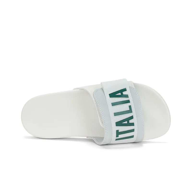 Kappa EVA Slip Resistant Antibacterial Slide Slippers Unisex Gray White-2
