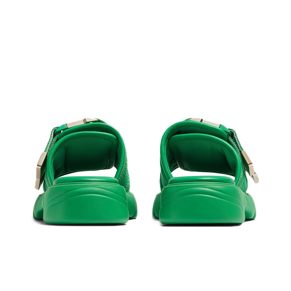 Bottega Veneta Flash Sandals Grass - POIZON
