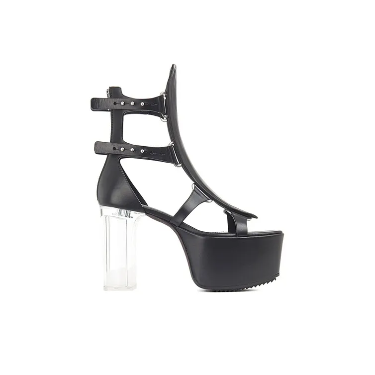 RICK OWENS Spartan 135mm Platform Sandals-1