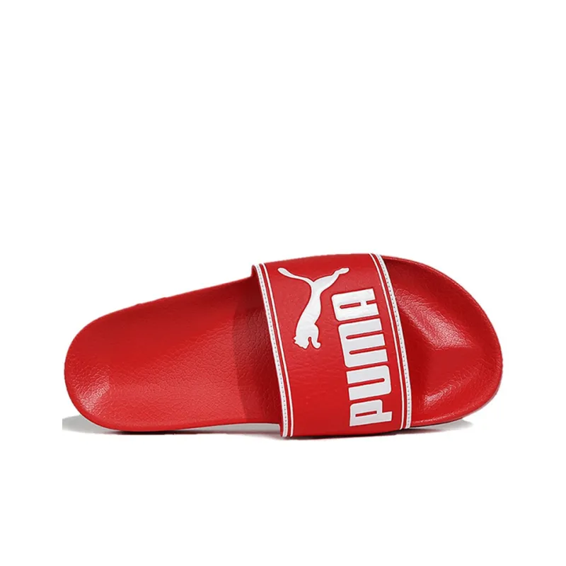 PUMA Leadcat Slide White/Red-3