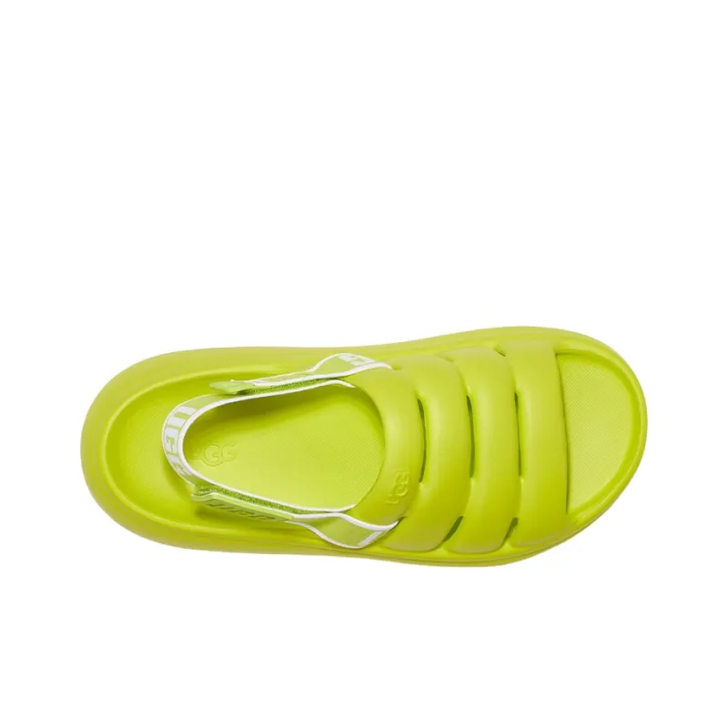 UGG Fluff You Stylish Sandals Women's Green-3