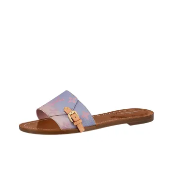 LOUIS VUITTON Lock It Stylish Sandals Women's Pink Purple