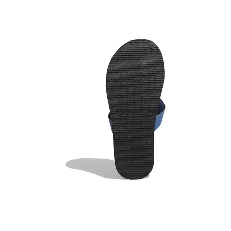Adidas Eezay Rubber Sole Slip-Resistant Slide Slippers Men's Blue-4
