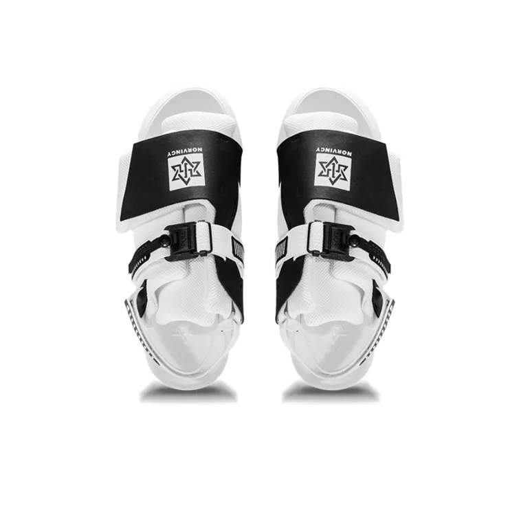 NORVINCY American Streetwear Sports Hook and Loop Magnetic Buckle Beach Sandals Unisex-2